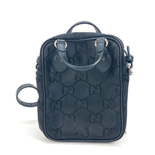 GUCCI Shoulder Bag 625850 Nylon black 2WAY handbag OFF THE GRID OFF THE GRID mens Used Authentic