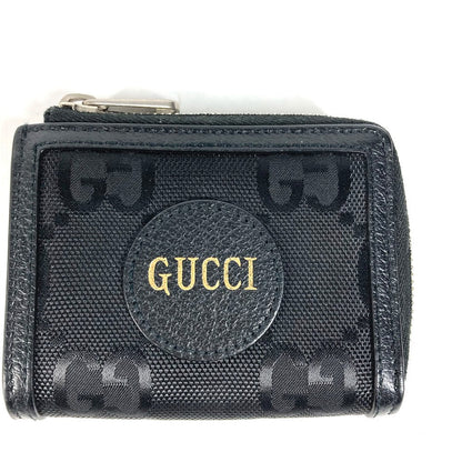 GUCCI Coin case 657587 Nylon black Wallet Coin Pocket OFF THE GRID OFF THE GRID mens Used Authentic