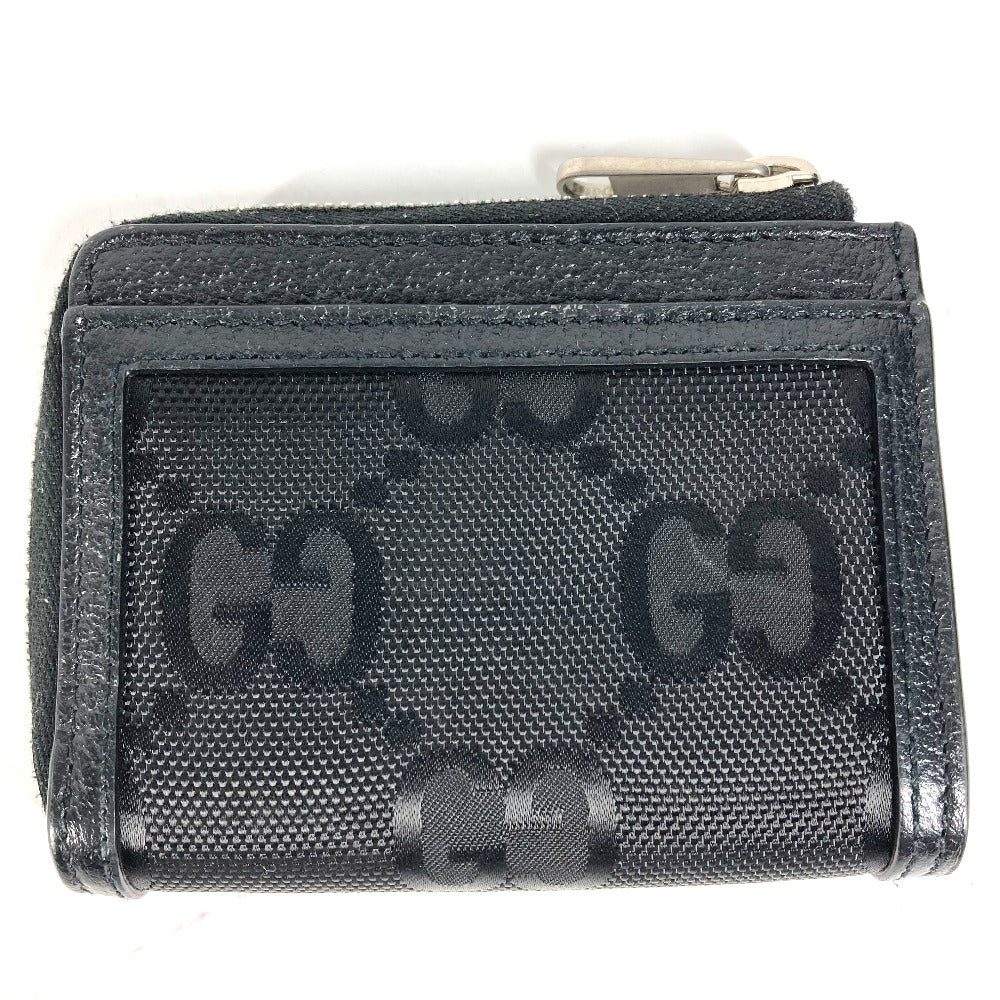GUCCI Coin case 657587 Nylon black Wallet Coin Pocket OFF THE GRID OFF THE GRID mens Used Authentic