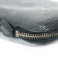 LOUIS VUITTON Long Wallet Purse M63042 Epi Leather black Epi Organizer Atoll mens Used Authentic