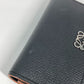 LOEWE Trifold wallet C821S33X01 leather black Compact wallet Anagram Trifold Wallet Women Used Authentic
