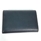 LOEWE Trifold wallet C821S33X01 leather black Compact wallet Anagram Trifold Wallet Women Used Authentic