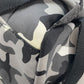 BALENCIAGA Backpack 6440312 canvas Gray x black Camouflage