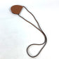 LOEWE Coin case leather Brown Wallet Coin Pocket Anagram logo