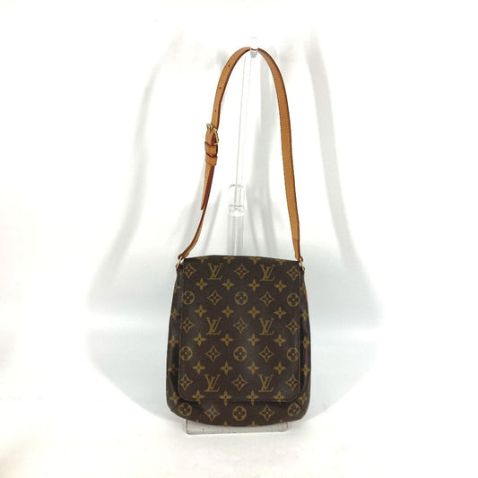 LOUIS VUITTON Shoulder Bag M51258  Monogram canvas Brown Monogram Musette Salsa Women Used Authentic