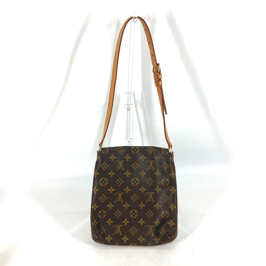 LOUIS VUITTON Shoulder Bag M51258  Monogram canvas Brown Monogram Musette Salsa Women Used Authentic