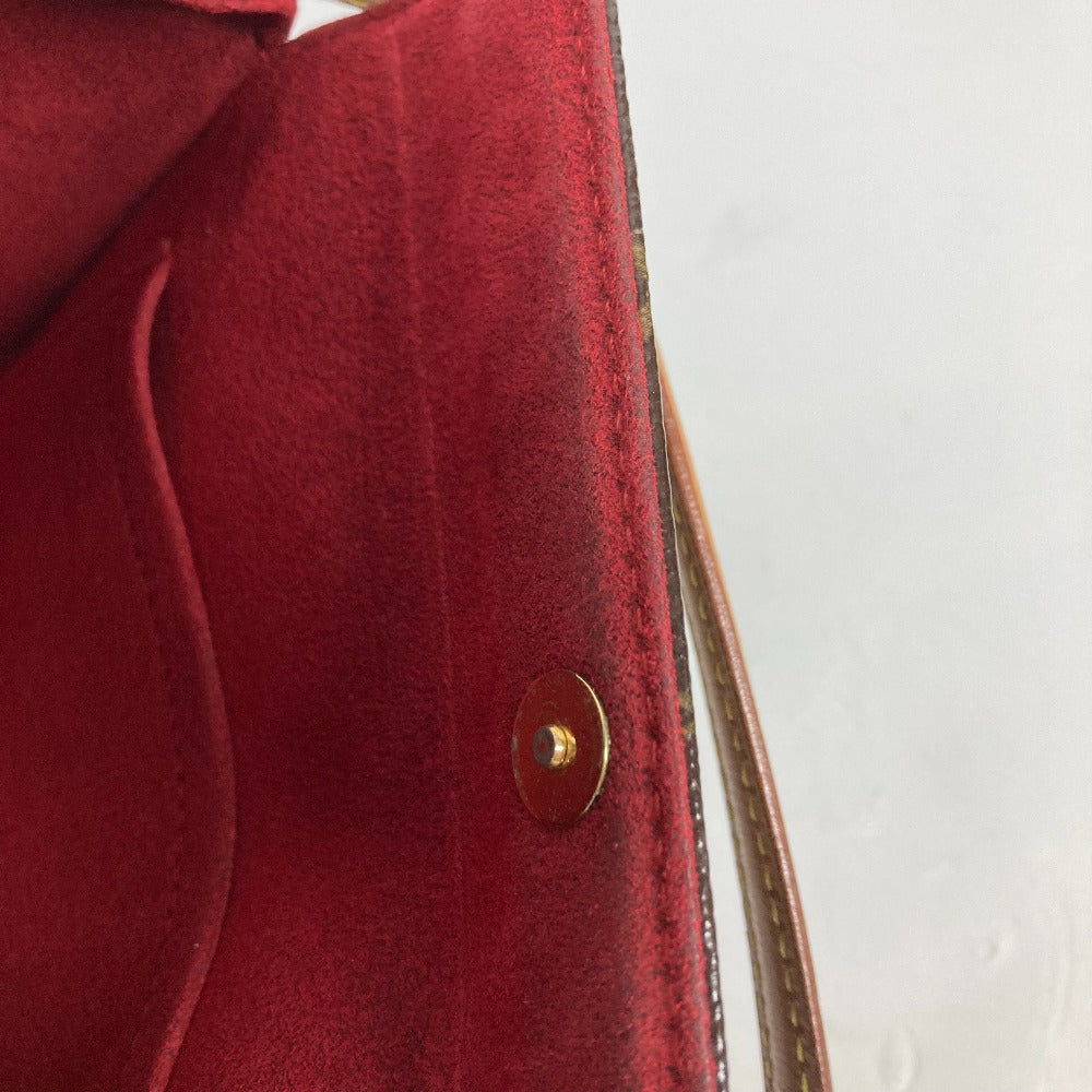 LOUIS VUITTON Shoulder Bag M51900 Monogram canvas Brown Monogram Recital Women Used Authentic