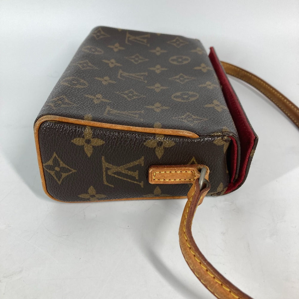 LOUIS VUITTON Shoulder Bag M51900 Monogram canvas Brown Monogram Recital Women Used Authentic