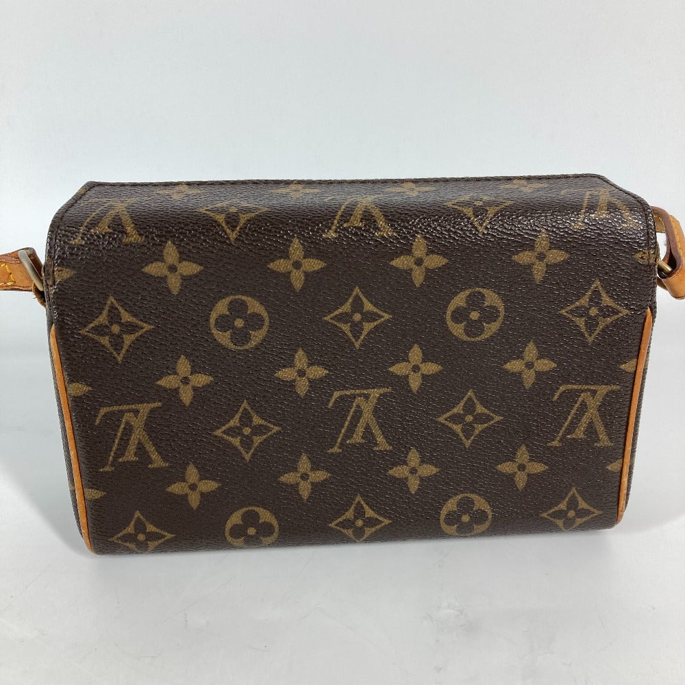 LOUIS VUITTON Shoulder Bag M51900 Monogram canvas Brown Monogram Recital Women Used Authentic