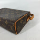 LOUIS VUITTON Shoulder Bag M51900 Monogram canvas Brown Monogram Recital Women Used Authentic