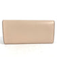 FENDI Long Wallet Purse 8M0251 leather beige Long wallet logo Women Used Authentic