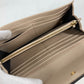 FENDI Long Wallet Purse 8M0251 leather beige Long wallet logo Women Used Authentic