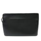 BALENCIAGA Clutch bag 492467 leather black logo shopping mens Used Authentic