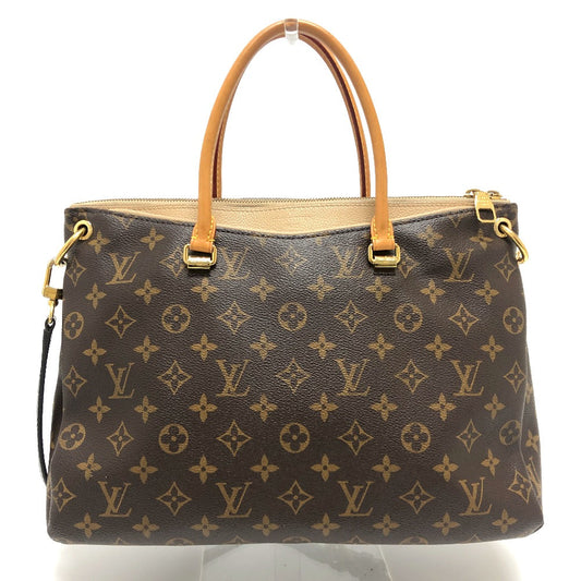 LOUIS VUITTON Shoulder Bag M56710 Nylon Wine red type Monogram hippo escapade Women Used Authentic