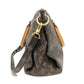 LOUIS VUITTON Shoulder Bag M56710 Nylon Wine red type Monogram hippo escapade Women Used Authentic