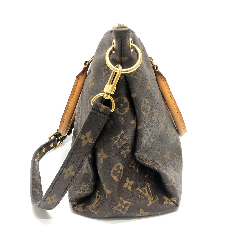 LOUIS VUITTON Shoulder Bag M56710 Nylon Wine red type Monogram hippo escapade Women Used Authentic