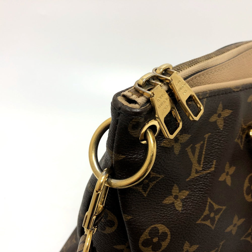 LOUIS VUITTON Shoulder Bag M56710 Nylon Wine red type Monogram hippo escapade Women Used Authentic