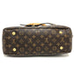 LOUIS VUITTON Shoulder Bag M56710 Nylon Wine red type Monogram hippo escapade Women Used Authentic