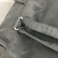 PRADA Backpack Nylon black Triangle logo plate