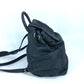 PRADA Backpack Nylon black Triangle logo plate