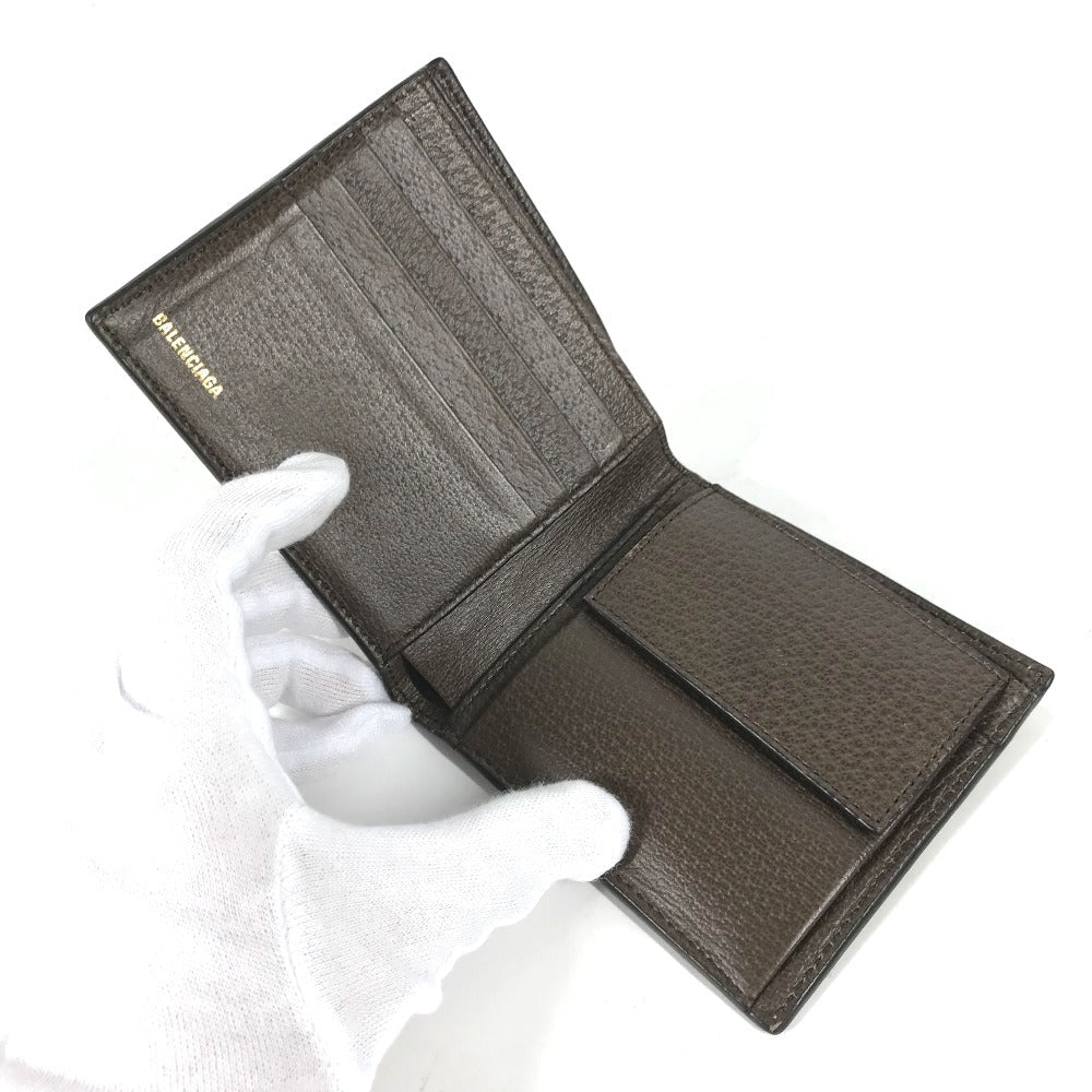 GUCCI Folded wallet 680403 GG Supreme Canvas beige BALENCIAGA Balenciaga collaboration The Hacker Project mens Used Authentic