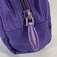 PRADA Pouch 1NA350 Nylon purple Triangle logo Women Used Authentic