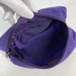 PRADA Pouch 1NA350 Nylon purple Triangle logo Women Used Authentic