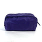PRADA Pouch 1NA350 Nylon purple Triangle logo Women Used Authentic