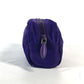 PRADA Pouch 1NA350 Nylon purple Triangle logo Women Used Authentic