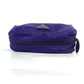 PRADA Pouch 1NA350 Nylon purple Triangle logo Women Used Authentic