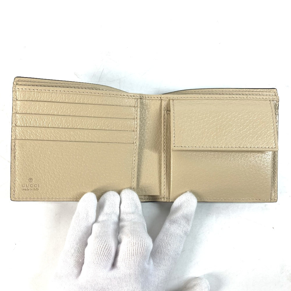 GUCCI Folded wallet 625574 Nylon / leather Black x beige logo Off The Grid Off The Grid mens Used Authentic