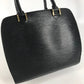 LOUIS VUITTON Handbag M52052  Epi Leather black Epi Ponneuf Women Used Authentic