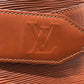 LOUIS VUITTON Shoulder Bag M80193 Epi Leather Brown Epi Sac DePaul GM Women Used Authentic