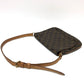 LOUIS VUITTON Shoulder Bag M51257 Monogram canvas Brown Monogram Musette Tango short