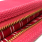 LOUIS VUITTON Pouch M40065 canvas pink Antigua Pochette Platt GM Women Used Authentic