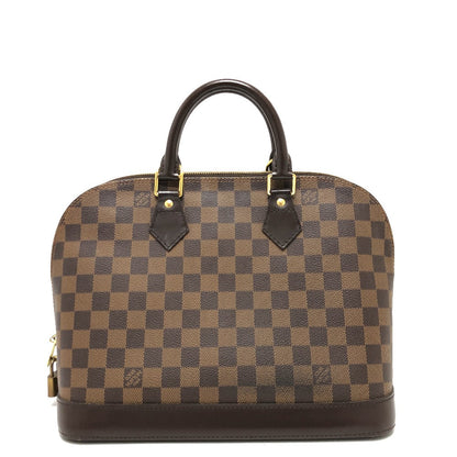 LOUIS VUITTON Handbag N51131  Damier canvas Brown Damier Alma Women Secondhand Authentic