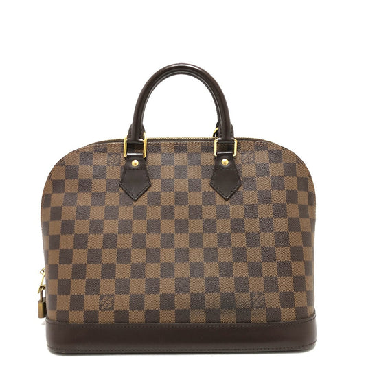 LOUIS VUITTON Handbag N51131  Damier canvas Brown Damier Alma Women Secondhand Authentic