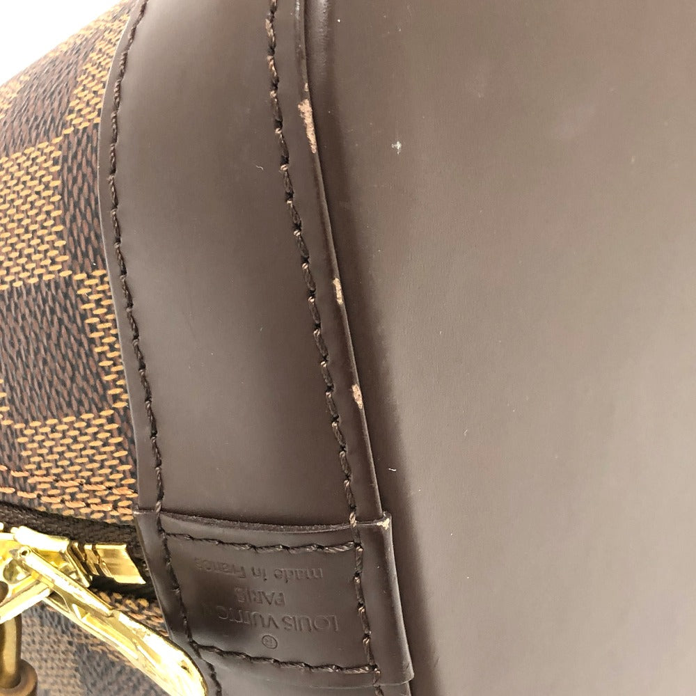 LOUIS VUITTON Handbag N51131  Damier canvas Brown Damier Alma Women Secondhand Authentic