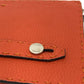 FENDI Clutch bag 7VA350 leather Orange Celeria
