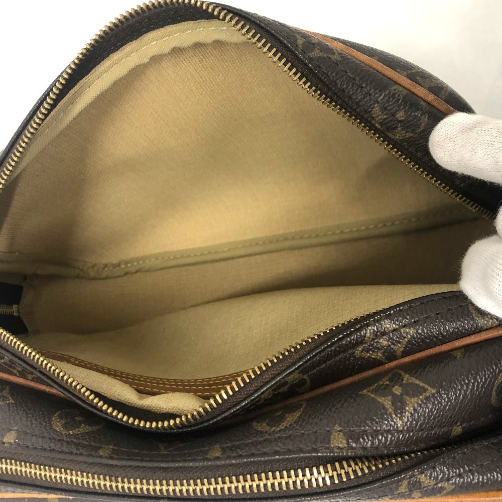 LOUIS VUITTON Shoulder Bag M45254 Monogram canvas Brown Monogram Reporter PM Women Used Authentic