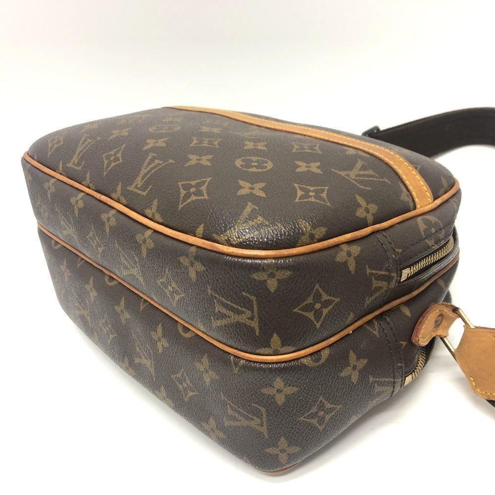 LOUIS VUITTON Shoulder Bag M45254 Monogram canvas Brown Monogram Reporter PM Women Used Authentic