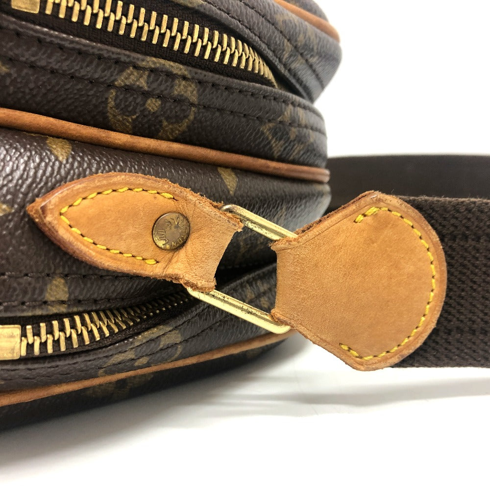 LOUIS VUITTON Shoulder Bag M45254 Monogram canvas Brown Monogram Reporter PM Women Used Authentic