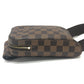 LOUIS VUITTON Sling bag N51994 Damier canvas Brown Damier Geronimos mens Used Authentic