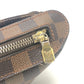 LOUIS VUITTON Sling bag N51994 Damier canvas Brown Damier Geronimos mens Used Authentic