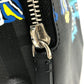 BURBERRY Backpack PVC gray graphic Women Used Authentic