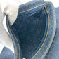 Dior Backpack Denim, Leather blue Maris Pearl logo