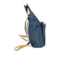 Dior Backpack Denim, Leather blue Maris Pearl logo