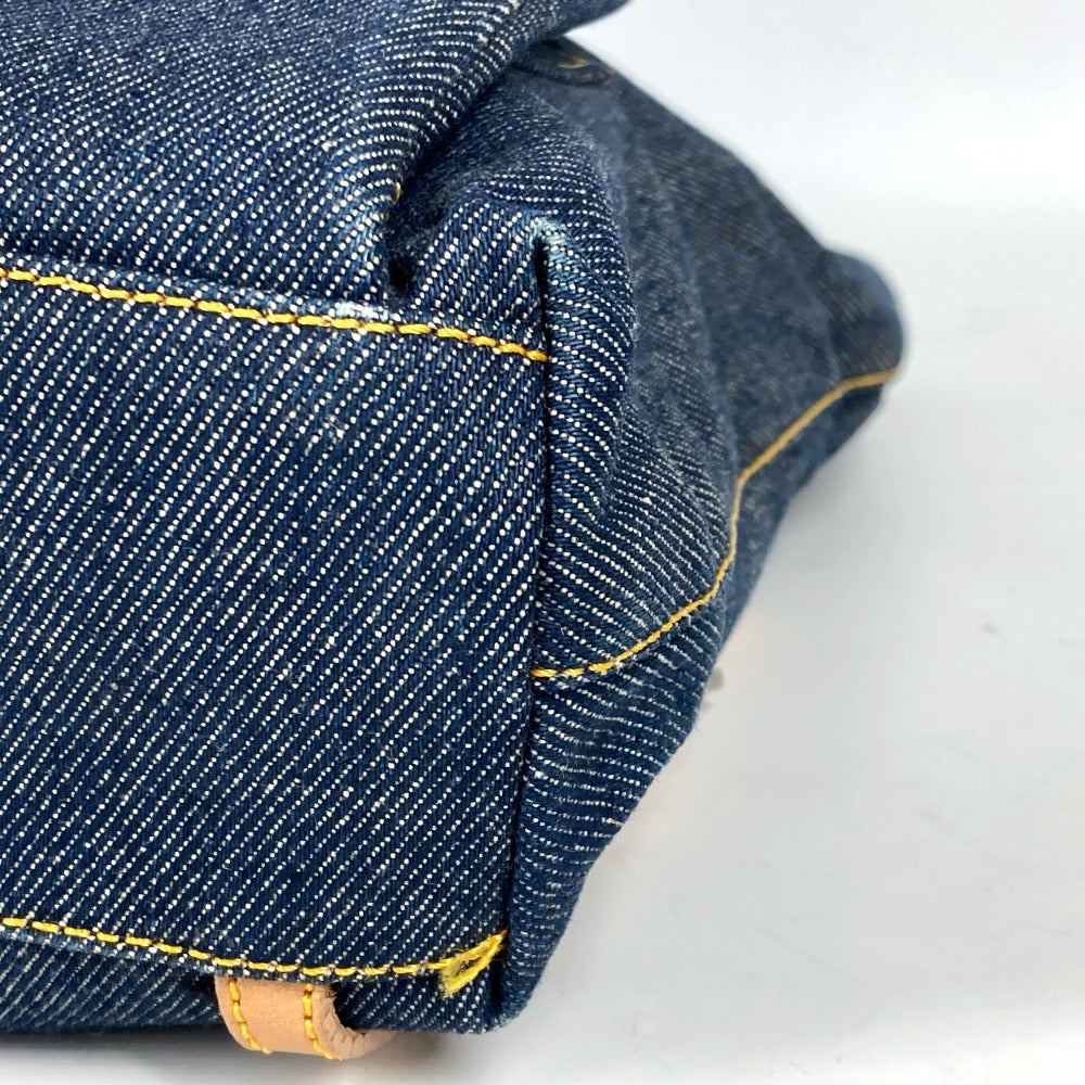 Dior Backpack Denim, Leather blue Maris Pearl logo