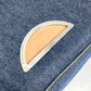 Dior Backpack Denim, Leather blue Maris Pearl logo