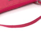 PRADA Shoulder Bag MV633 Nylon pink Triangle logo plate Women Used Authentic